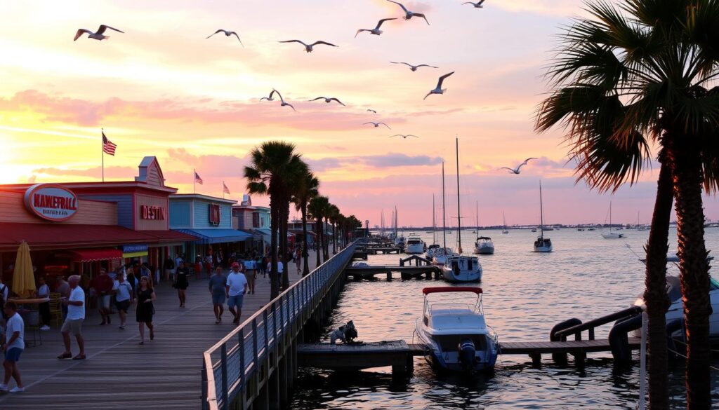 destin harbor boardwalk destin harbor boardwalk