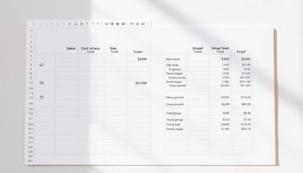 Budget planner for solo vs group travel analysis Budget planner for solo vs group travel analysis