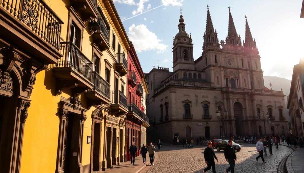 Quito sightseeing colonial architecture Quito sightseeing colonial architecture
