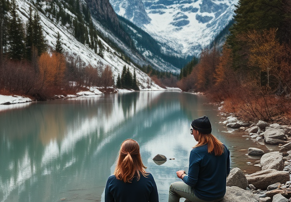 Banff reflection rituals: Journaling by Bow River instead of racing to every vista