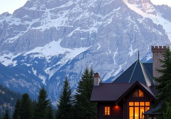 Banff slow travel: Savor château-style dining and quiet sunsets under Cascade’s peak