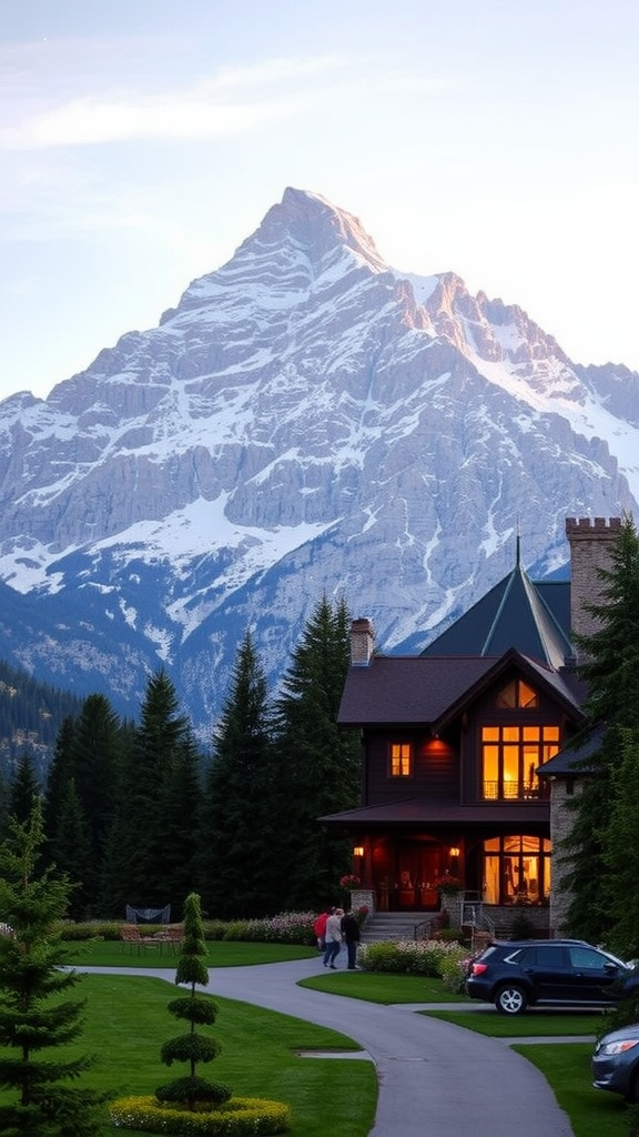 Banff slow travel: Savor château-style dining and quiet sunsets under Cascade’s peak