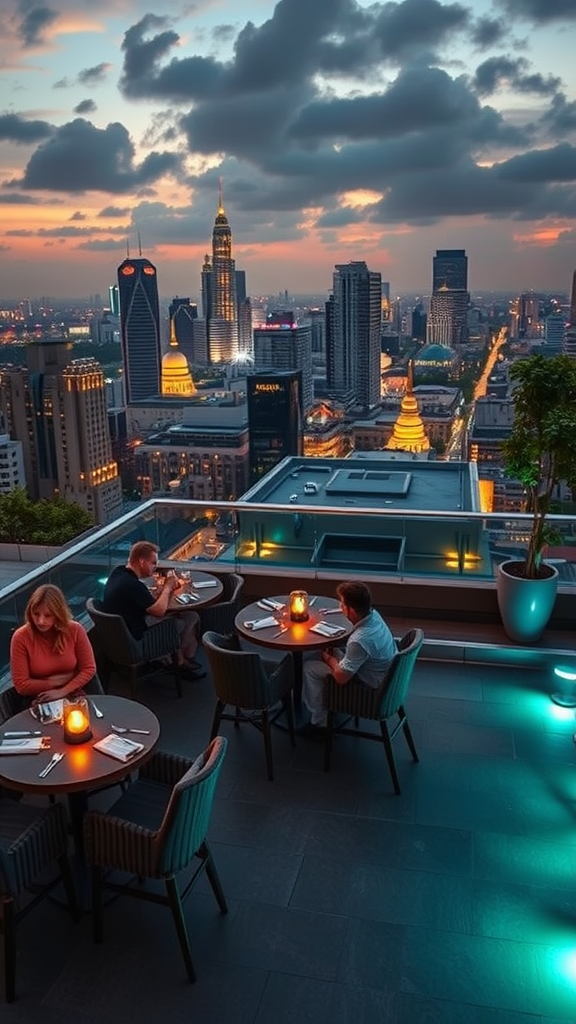 Best rooftop dining in Bangkok