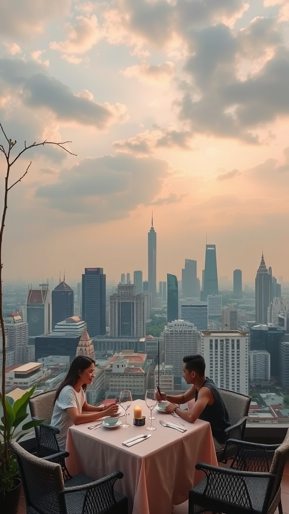 Best rooftop dining in Bangkok