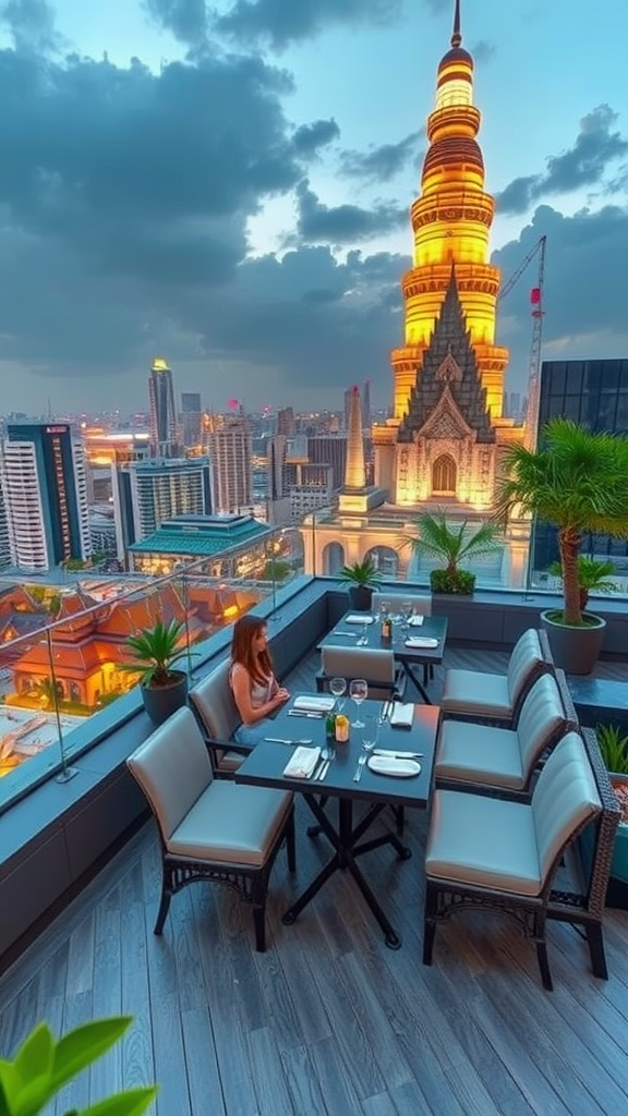 Best rooftop dining in Bangkok