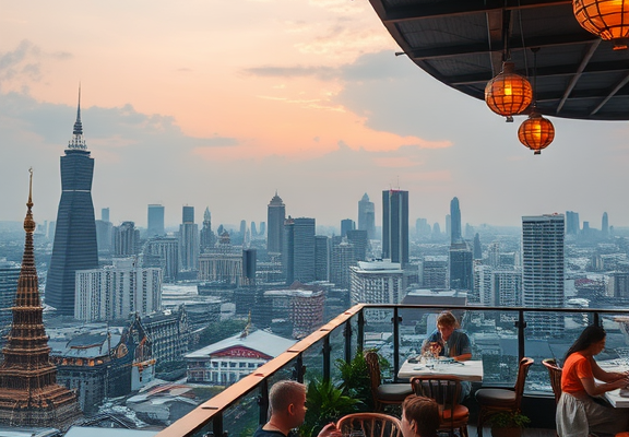 Best rooftop dining in Bangkok
