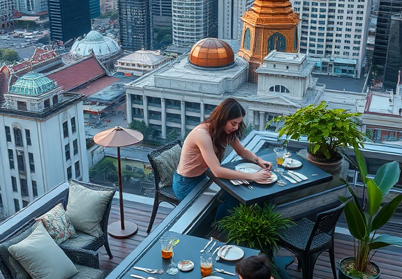 Best rooftop dining in Bangkok