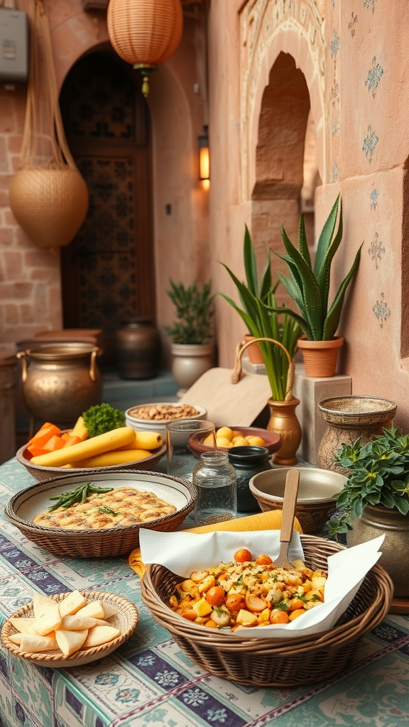 Cultural food experiences in Morocco