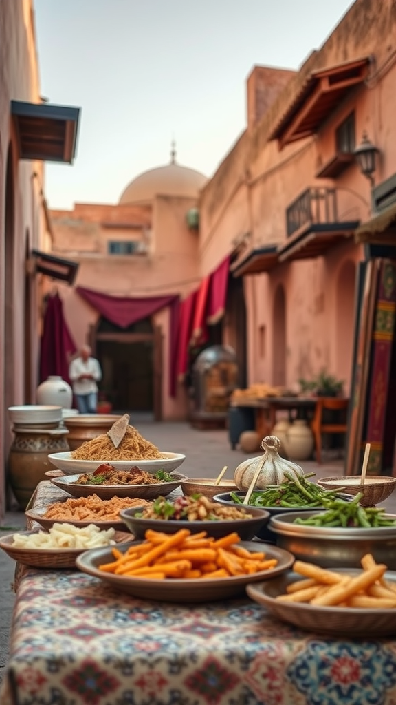 Cultural food experiences in Morocco