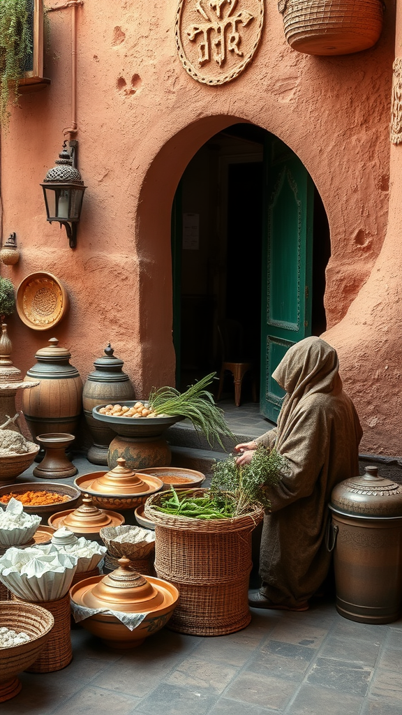 Cultural food experiences in Morocco