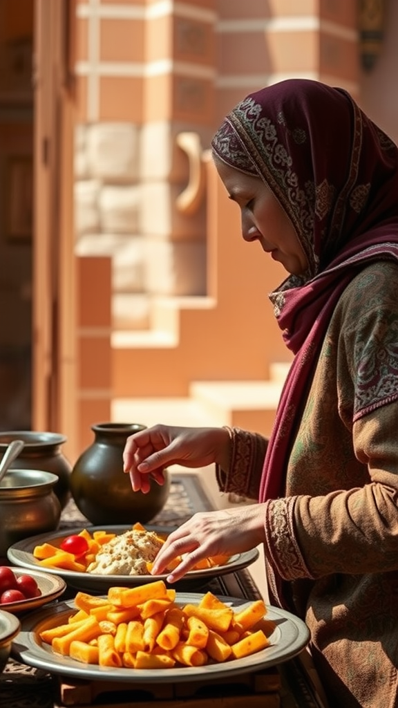 Cultural food experiences in Morocco