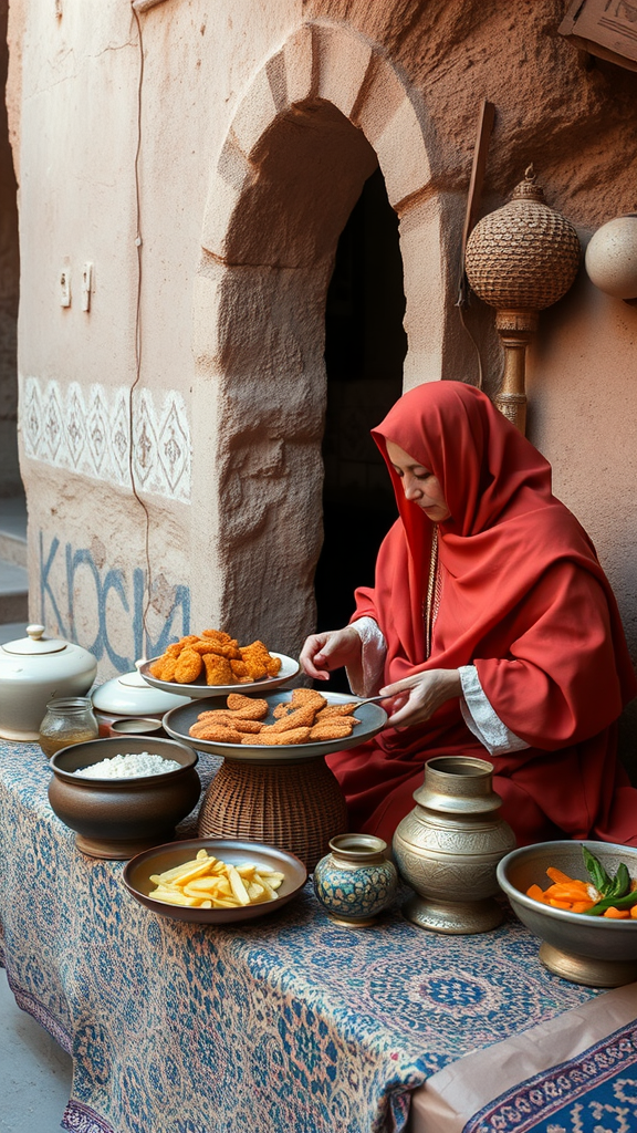 Cultural food experiences in Morocco