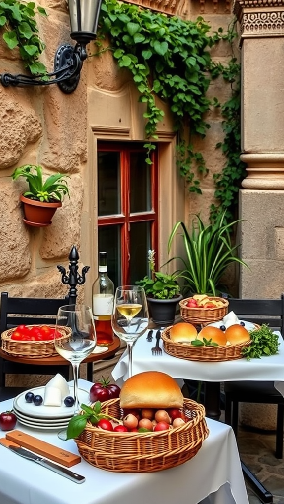 Gourmet travel itinerary for Italy