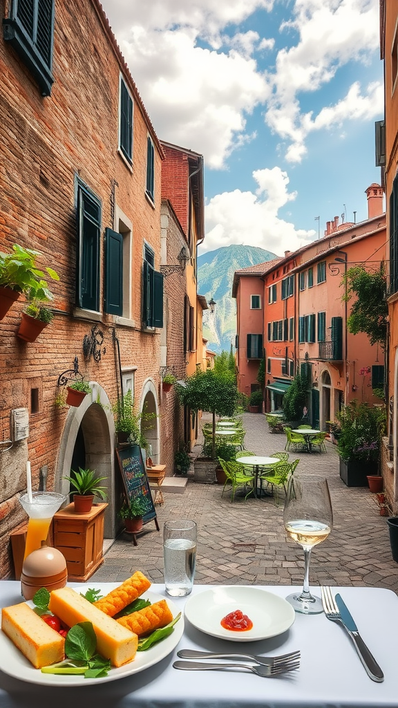 Gourmet travel itinerary for Italy