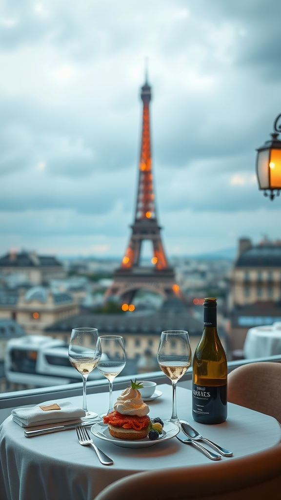 Luxury dining experiences in Paris