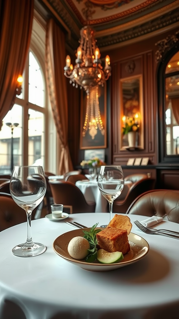 Luxury dining experiences in Paris