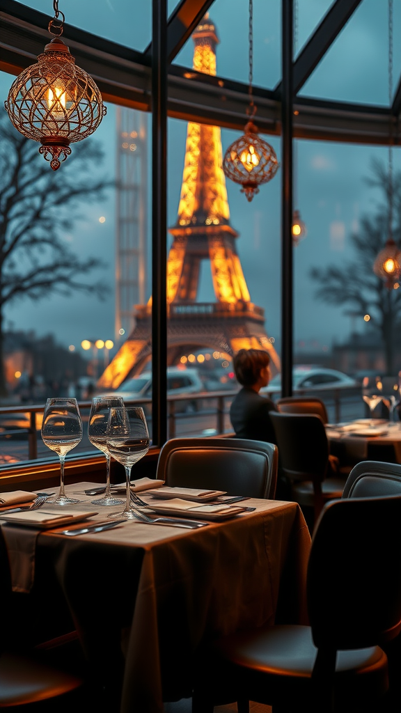 Luxury dining experiences in Paris
