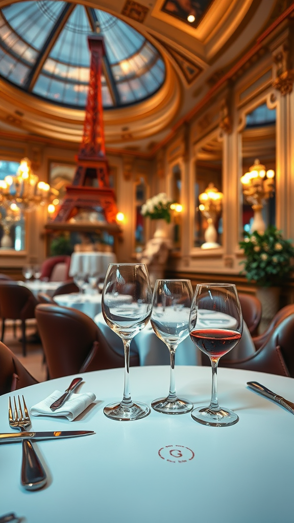 Luxury dining experiences in Paris