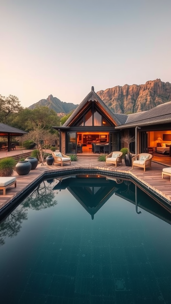 Luxury safari lodges in South Africa