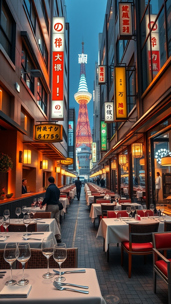 Michelin-star restaurants in Tokyo