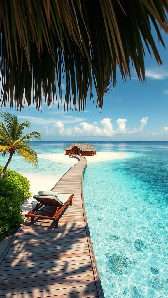 Private island vacations in the Maldives