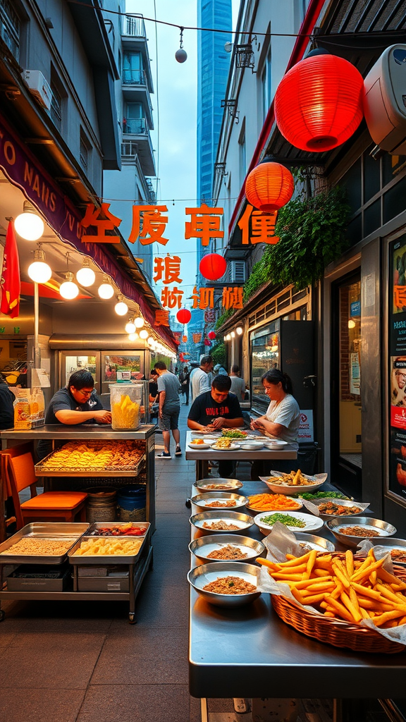 Street food vs. fine dining in Singapore