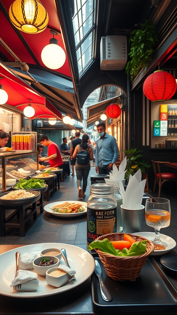 Street food vs. fine dining in Singapore