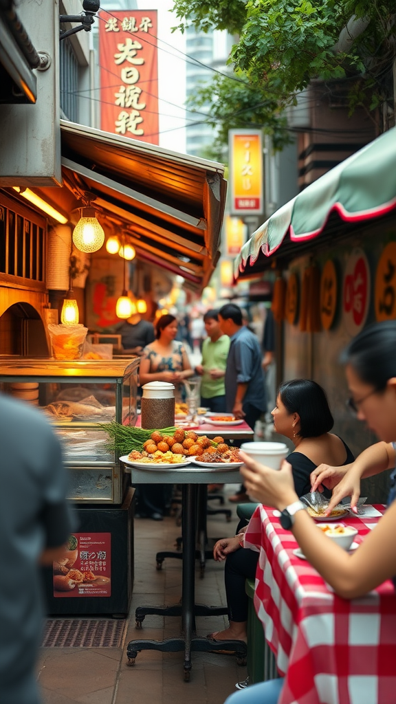 Street food vs. fine dining in Singapore