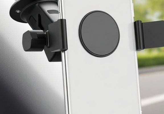 2025 Upgraded Vacuum Suction Magnetic Phone Holder – Retractable Car & Mirror Mount