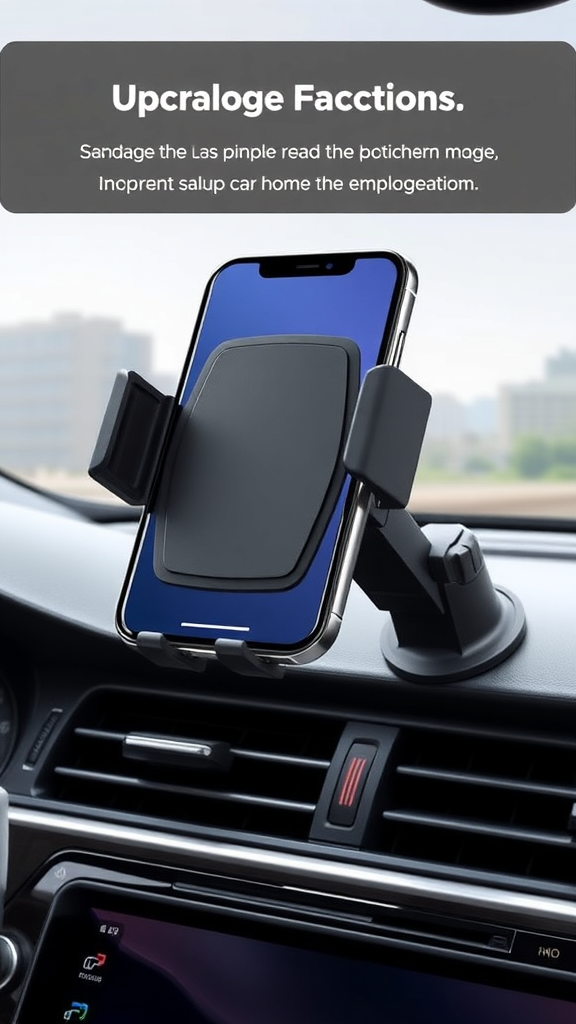 2025 Upgraded for MagSafe Car Mount HTU – 80 LBS Suction Military-Grade Holder