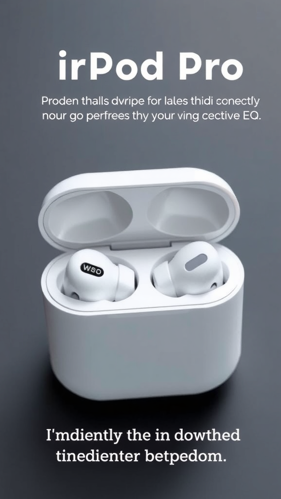 Apple AirPods Pro 1st Gen with MagSafe Case – Custom Fit Silicone Tips & Adaptive EQ