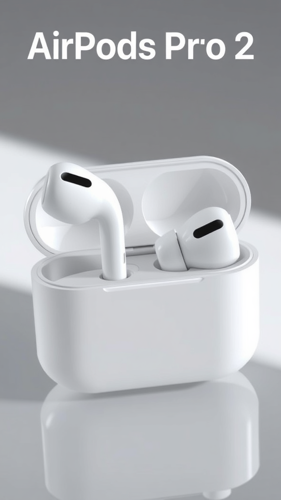 Apple AirPods Pro 2 – Adaptive Noise Control, Spatial Audio & All-Day Comfort Fit