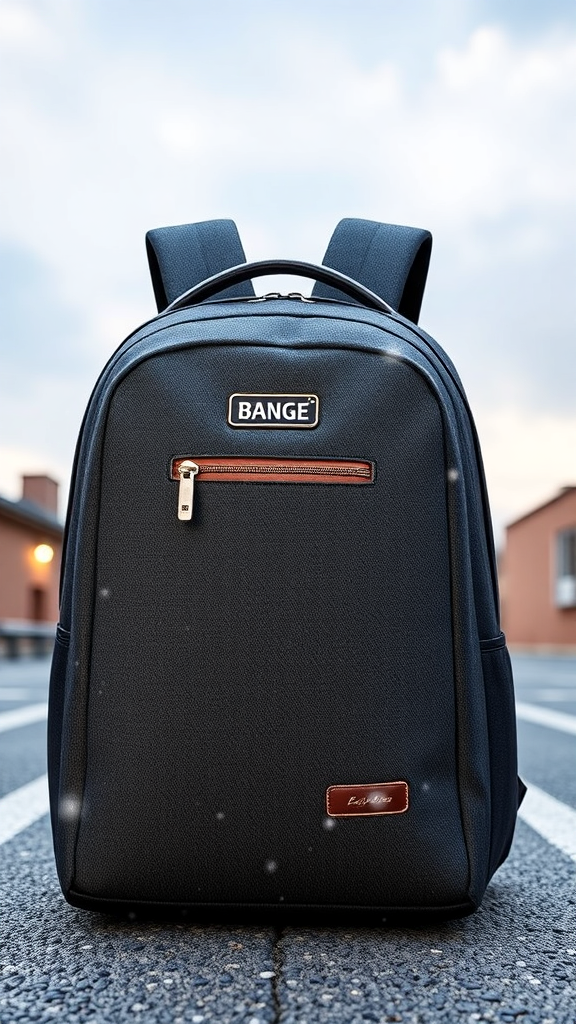 BANGE Travel Backpack – Waterproof Business Commuter Bag Fits 15.6″ Laptop, Durable Design