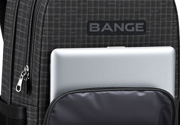 BANGE Waterproof 15.6″ Laptop Commuter Backpack – Business, Travel & Daily Use Bag