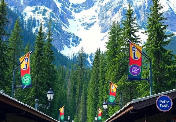 Banff itinerary pressure: Pare back your schedule around Mt. Cascade and souvenir shops