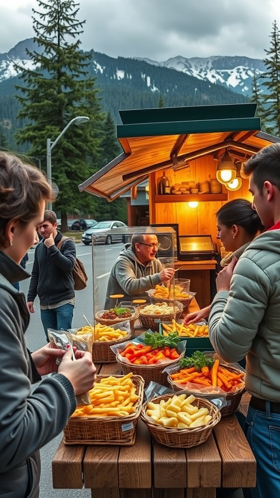 Banff mindful eating: Transform street food stops into meaningful flavor journeys
