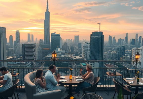 Best rooftop dining in Bangkok