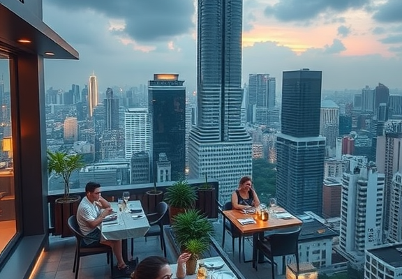 Best rooftop dining in Bangkok