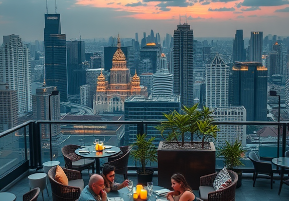 Best rooftop dining in Bangkok