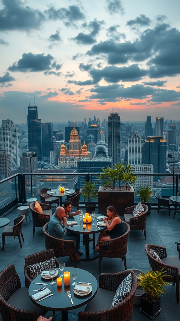 Best rooftop dining in Bangkok
