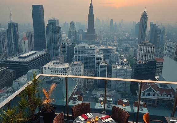 Best rooftop dining in Bangkok