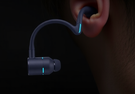 Bluetooth 5.4 Sports Earbuds with Earhooks – IP7 Waterproof, Deep Bass & LED Battery Display