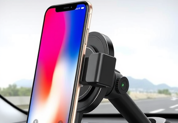 COHESIONNOW Magnetic Car Phone Holder – 360° Rotatable Dashboard & Gym Mount