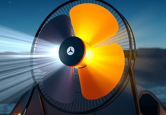 Camping Fan with Light - 20000mAh Rechargeable Battery Fan, 112Hrs Max Run Time