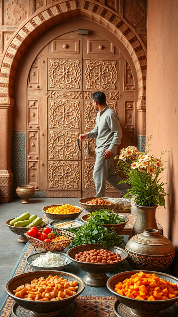Cultural food experiences in Morocco