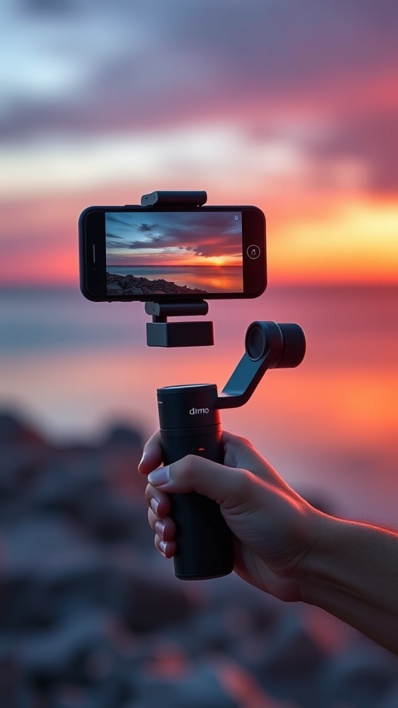 DJI Osmo Mobile SE, 3-Axis Phone Gimbal, Portable and Foldable, Gimbal Stabilizer for iphone, Andriod