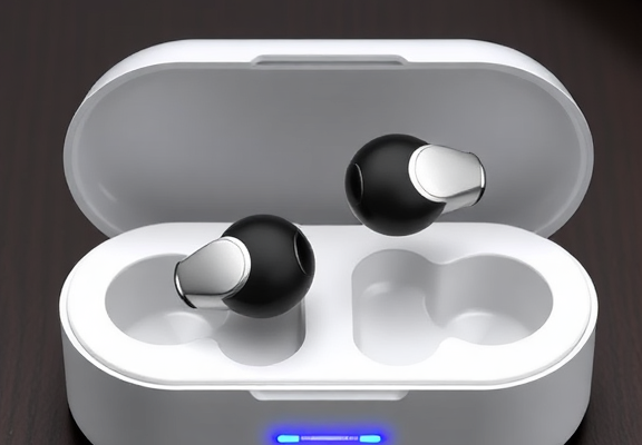 Deep Bass Bluetooth 5.4 Earbuds – 75 H Battery, 4 ENC Mics & LED Display Charging Case