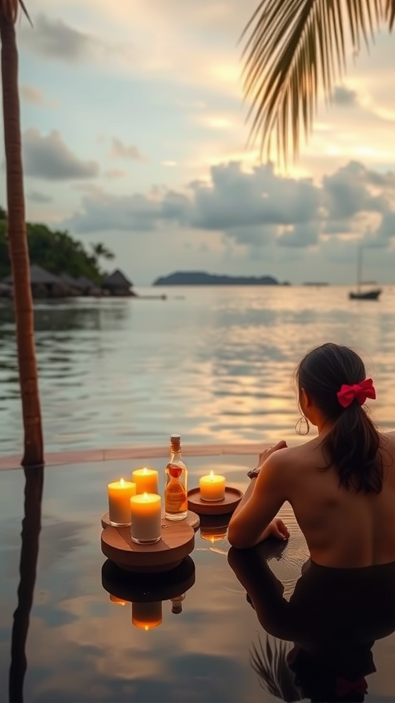 Gili Islands personal comfort: Reflection rituals to end each day