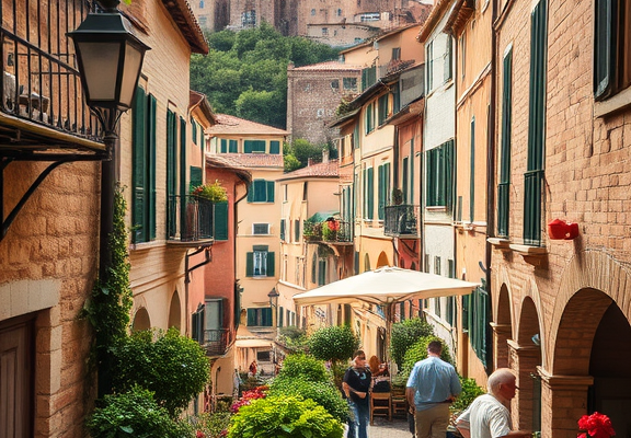 Gourmet travel itinerary for Italy