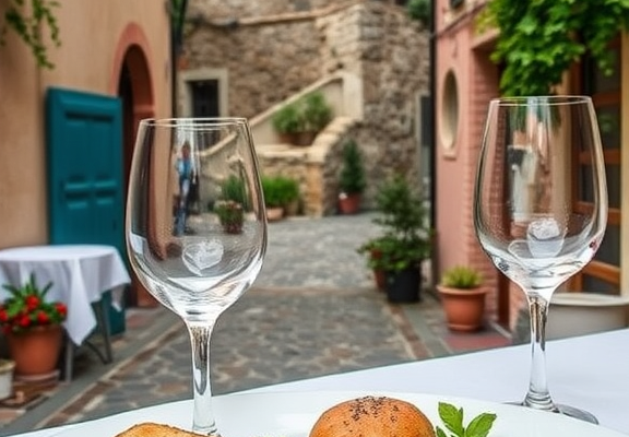 Gourmet travel itinerary for Italy